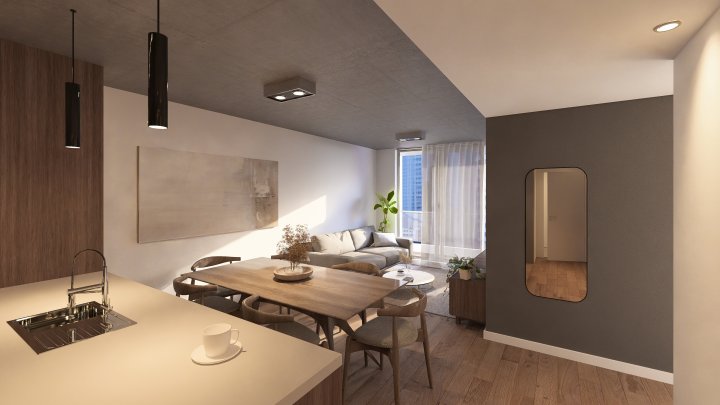 BROWN 1725 - 2 DORMITORIOS CONTRAFRENTE -